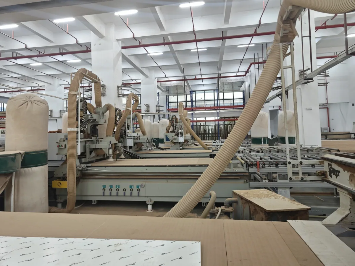 COZI cabinet factory CNC production line