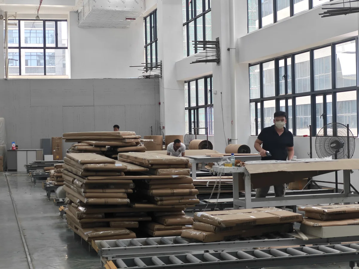 Orders staged for shipment